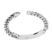 Pulsera Boccadamo Hombre Man in Acero ABR743
